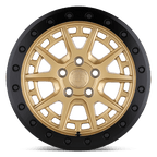 BRGRV 15X7 5X100 GOLD-BLK-RG 15MM