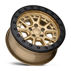 BRGRV 15X7 5X100 GOLD-BLK-RG 15MM