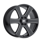 BR HAKA 20X8.5 6X114 +30 76 G-BLK MLD