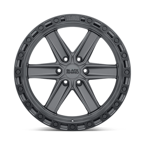 BRHDS 17X9 6X132 GUN-BLK-BLKLP 12MM