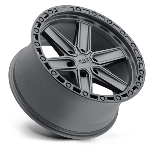 BRHDS 17X9 6X132 GUN-BLK-BLKLP 12MM
