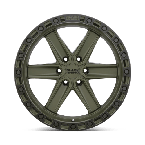 BRHDS 17X9 6X5.5 OD-GRN-BLK-LP -12MM