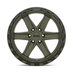 BRHDS 18X9 6X5.5 OD-GRN-BLK-LP 12MM