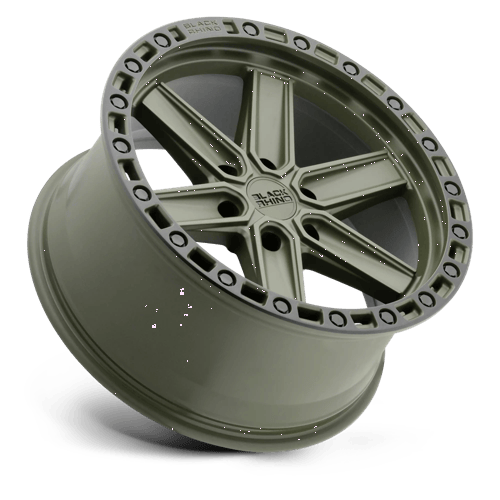 BRHDS 17X9 6X5.5 OD-GRN-BLK-LP -12MM