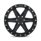 BR HENDSN 17X9 6X132 +12 74.5 M-BLK BRAS