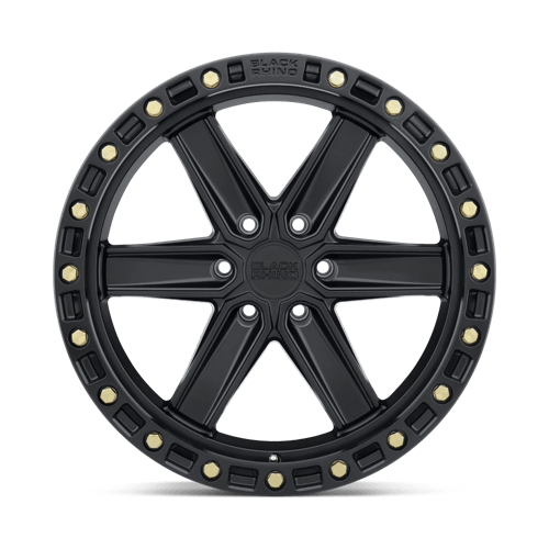 BR HENDSN 17X9 6X132 +12 74.5 M-BLK BRAS