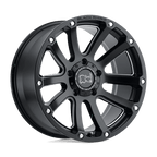 BRHLD 17X9.5 5X5.5 M-BLK-MILL 0MM