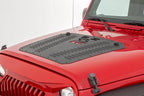 Hood Louver with RC Logo | Jeep Wrangler JK/Wrangler Unlimited  (2007-2018)