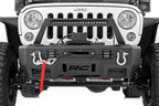 FR Bumper | Stubby | Hoop | BLK LED | Jeep Gladiator JT/Wrangler JK & JL/Wrangler Unlimited 