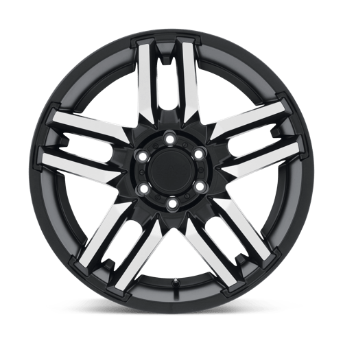BRMSA 17X8.5 6X5.5 M-BLK-MCH -18MM