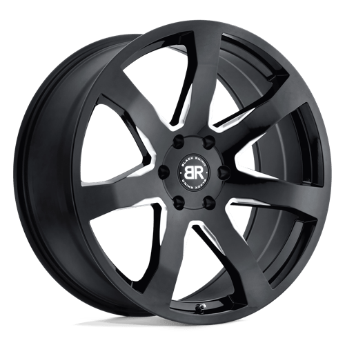 BRMZA 18X8.5 6X5.5 G-BLK-MILL 20MM