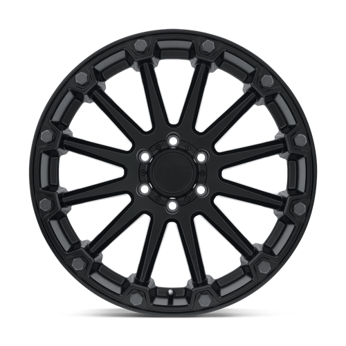 BRPNC 17X8.5 5X4.5 SGL-BLK-GNMTL-BLT -18MM