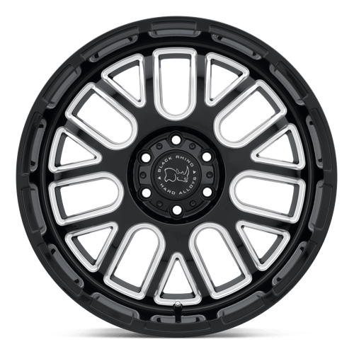 BRPIS 17X9.5 6X5.5 G-BLK-MILL 6MM