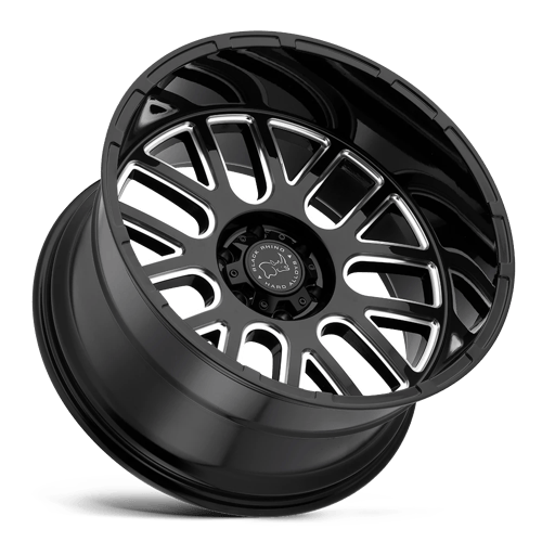 BRPIS 17X9.5 6X5.5 G-BLK-MILL -18MM