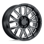 BRPIS 17X9.5 5X5.0 G-BLK-MILL -18MM