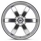 BRPND 22X9.5 6X5.5 SLVR-MCH 25MM