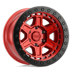 BR RENO 17X9 5X114 -18 71 CNDY RED BLK