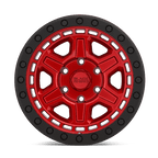 BRREN 17X8.5 6X5.5 C-RED-BLKLP 0MM