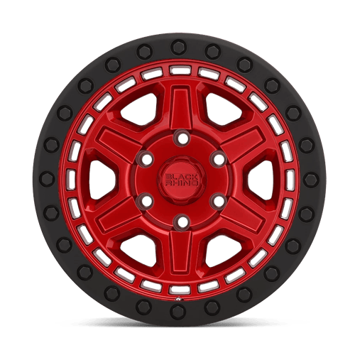 BRREN 17X8.5 6X5.5 C-RED-BLKLP 0MM