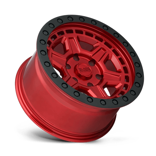 BRREN 17X8.5 6X5.5 C-RED-BLKLP 0MM