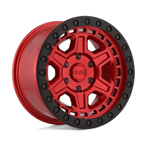 BRREN 17X8.5 6X5.5 C-RED-BLKLP 0MM