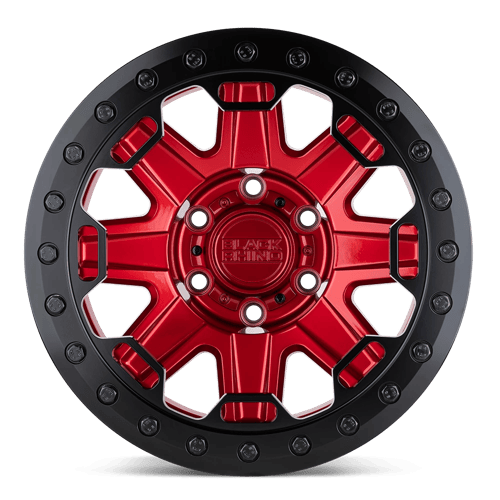 BR RIFT BL 17X8.5 6X135 +0 87 CDY RED BK