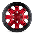 BR RIFT BL 17X8.5 6X135 +0 87 CDY RED BK