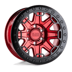 BRRFT 17X8.5 8X170 C-RED-BLKRG -38MM