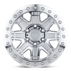 BRRFT 17X8.5 5X4.5 SLVR-MIR-SS-BLT -38MM