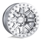 BRRFT 17X8.5 8X6.5 SLVR-MIR-SS-BLT -38MM