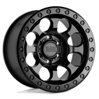 BR RIOT BL 17X8.5 6X135 +0 87 M-BLK BLK