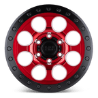 BR RIOT BL 17X8.5 6X135 +0 87 CDY RED BK