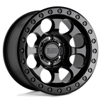BRRIT 17X9 6X135 M-BLK-BLK-BLTS 12MM
