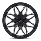 BRSKW 20X12 8X6.5 G-BLK MILL -44MM