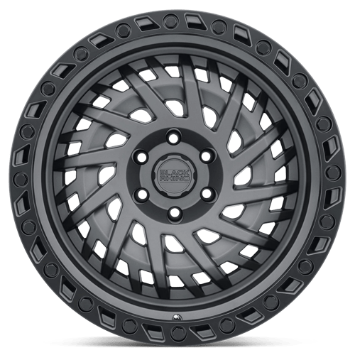 BR SHREDDER 17X9 5X127 +0 71 M-GNMTL BLK