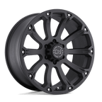 BRSID 17X9 6X5.5 M-BLK -12MM