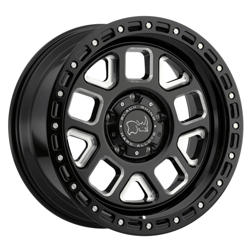 BRALP 17X9.5 5X5.5 G-BLK-MILL 0MM