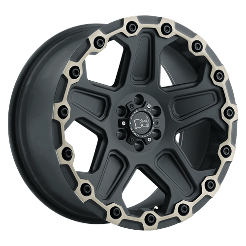 BRCOG 18X9.5 6X5.5 M-BLK-MCH-DDT 12MM