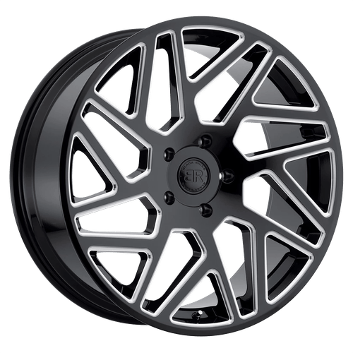 BRCYC 20X9 6X135 G-BLK-MILL 30MM