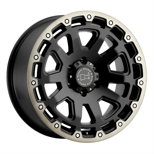 BRRAZ 17X9 6X5.5 M-BLK-MCH-DDTLP 12MM