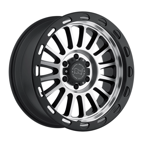 BRTAP 18X9 8X6.5 M-BLK-MCH -12MM