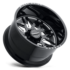 BRTWS 22X14 8X170 G-BLK-MILL -76MM