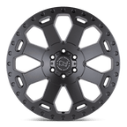 BR WARLORD 18X9 8X180 -12 125 M-GNMTL